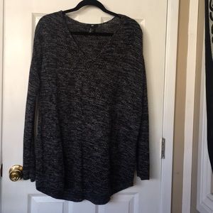 Long grey sweater